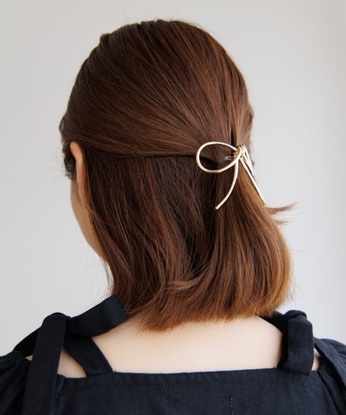 flower（フラワー）の「シンリボンピン（ヘアピン・レディース・シルバー/ゴールド・FREE）」の13枚目の写真