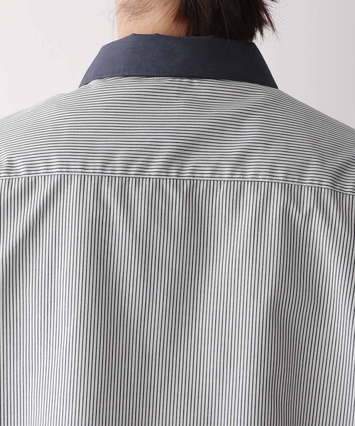 RAGEBLUE（レイジブルー）の「ワッペン刺繍/オーバーサイズレギュラーカラーシャツ（シャツ/ブラウス・メンズ・グレー/ブルー・MEDIUM/LARGE）」の15枚目の写真