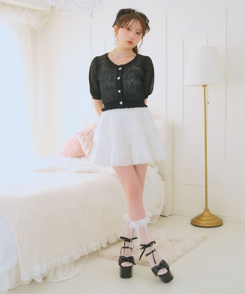 DearMyLoveRose(ディアマイラブローズ)の「ビッグリボン厚底サンダル(サンダル・レディース・ブラック/ベビーピンク/ブラック系その他/オフホワイト/ライトブルー/ピンク系その他/ブラック系その他2・25.5cm/25cm/24.5cm/24cm/23.5cm/23cm/22.5cm/23.0cm)」の18枚目の写真