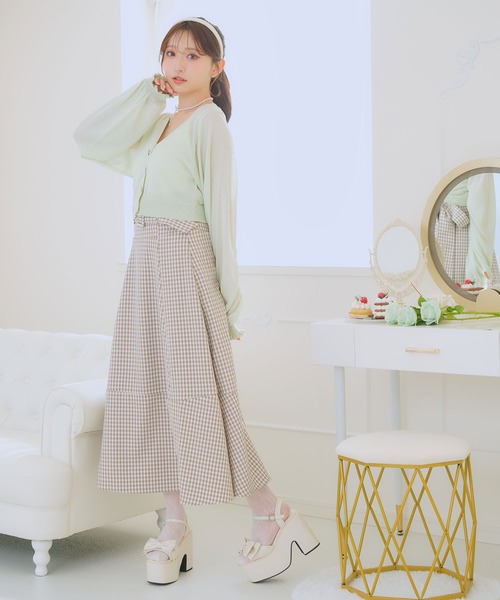 DearMyLoveRose(ディアマイラブローズ)の「ビッグリボン厚底サンダル(サンダル・レディース・ブラック/ベビーピンク/ブラック系その他/オフホワイト/ライトブルー/ピンク系その他/ブラック系その他2・25.5cm/25cm/24.5cm/24cm/23.5cm/23cm/22.5cm/23.0cm)」の10枚目の写真
