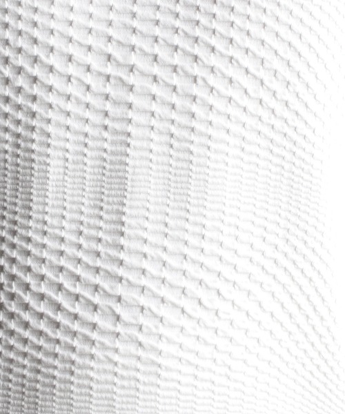 NICOLE CLUB FOR MEN（ニコルクラブフォーメン）の「ジオメトリックプルオーバーパーカー（パーカー・メンズ・オフホワイト/ホワイト系/ブラック×グレー・MEDIUM/LARGE/X-LARGE）」の13枚目の写真