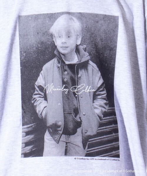 GOOD ROCK SPEED（グッドロックスピード）の「【GOOD ROCK SPEED/グッドロックスピード】LIFE フォト ロンT 長袖Tシャツ（Tシャツ/カットソー・メンズ・アッシュグレー/ホワイト・M/L）」の17枚目の写真