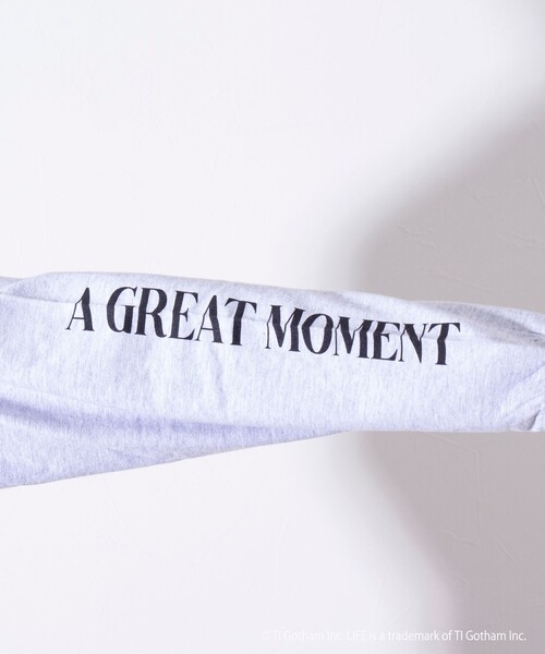 GOOD ROCK SPEED（グッドロックスピード）の「【GOOD ROCK SPEED/グッドロックスピード】LIFE フォト ロンT 長袖Tシャツ（Tシャツ/カットソー・メンズ・アッシュグレー/ホワイト・M/L）」の18枚目の写真