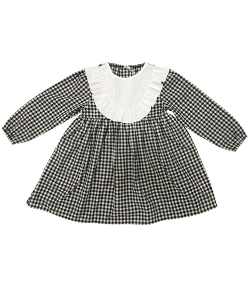 Bee des Bee（ビーデスビー）の「長袖ワンピース（ワンピース・キッズ・ベージュ系その他/ブラック×レッド/ホワイト×ブラック・120cm/110cm/130cm/150cm/140cm）」の14枚目の写真