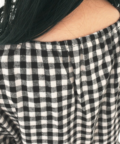 Bee des Bee（ビーデスビー）の「長袖ワンピース（ワンピース・キッズ・ベージュ系その他/ブラック×レッド/ホワイト×ブラック・120cm/110cm/130cm/150cm/140cm）」の4枚目の写真