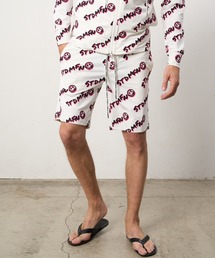 ROYAL FLASH（ロイヤルフラッシュ）の「STUD MUFFIN/スタッドマフィン/フラッシュグラフィティ柄ストレッチナイロン ボードパンツ（ラッシュガード・メンズ）」