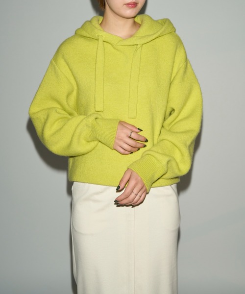 emmi（エミ）の「eco ジャージーＩラインスカート（スカート・レディース・アイボリー/ブラック・1/0）」の22枚目の写真