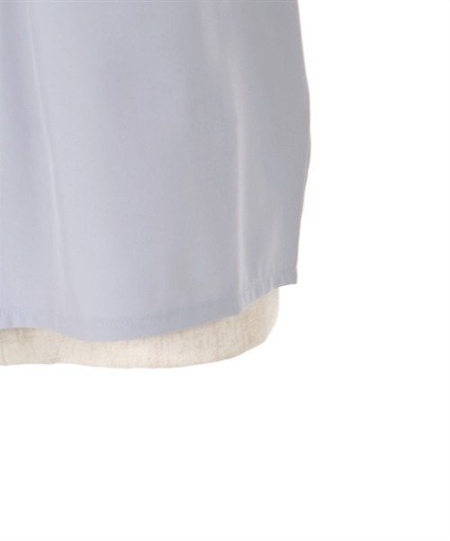 axes femme（アクシーズファム）の「フレア袖カットワークブラウス（シャツ/ブラウス・レディース・キナリ/ラベンダー/ブラック・FREE）」の8枚目の写真