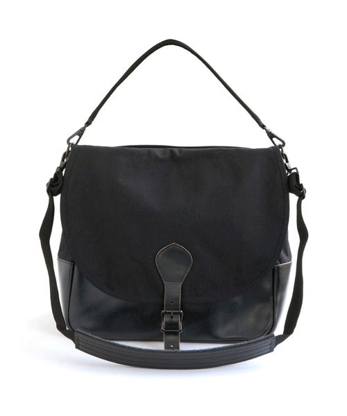 STANDARD SUPPLY（スタンダードサプライ）の「アーツアンドクラフツ / CORDURA SPAN コーデュラスパン / HUNTING SHOULDER M ハンティングショルダーM（ショルダーバッグ・メンズ・ダークベージュ/ブラック・FREE）」の18枚目の写真