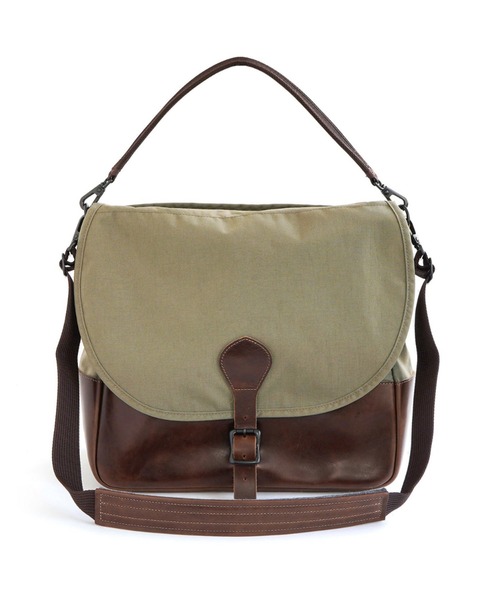 STANDARD SUPPLY（スタンダードサプライ）の「アーツアンドクラフツ / CORDURA SPAN コーデュラスパン / HUNTING SHOULDER M ハンティングショルダーM（ショルダーバッグ・メンズ・ダークベージュ/ブラック・FREE）」の17枚目の写真