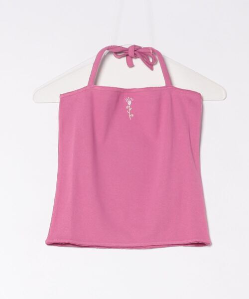 2WAY フラワー刺繍キャミソール TINA：JOJUN（キャミソール）｜TINA