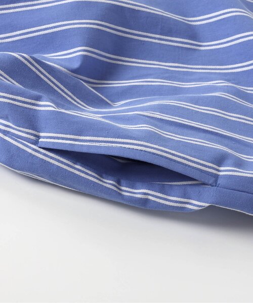 apres les cours（アプレレクール）の「【リンク】アプレのヒロインワンピ（ワンピース・キッズ・チェック/インディゴブルー/アイボリー/ストライプ・80/90/100/110/120/130/140）」の10枚目の写真