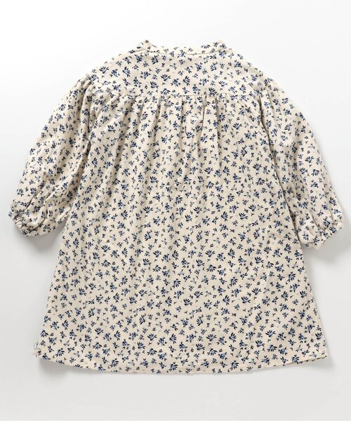 apres les cours（アプレレクール）の「【リンク】アプレのヒロインワンピ（ワンピース・キッズ・チェック/インディゴブルー/アイボリー/ストライプ・80/90/100/110/120/130/140）」の13枚目の写真