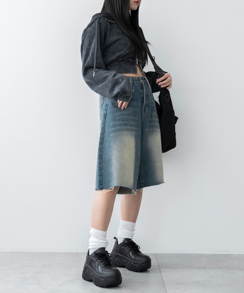 WEGO（ウィゴー）の「WEGO/ボリュームレースアップスニーカー（スニーカー・レディース・シルバー/ホワイト/その他1/ブラック・MEDIUM/LARGE）」の9枚目の写真