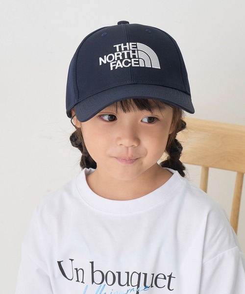 THE NORTH FACE(ザノースフェイス)の「【KIDS】【THE NORTH FACE/ザ・ノース・フェイス】TNFLogo Cap(キャップ・キッズ・ベージュ/ネイビー・FREE)」の4枚目の写真