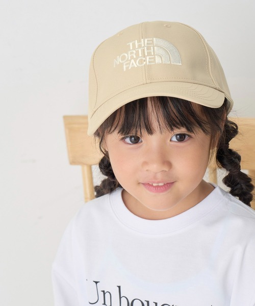 THE NORTH FACE(ザノースフェイス)の「【KIDS】【THE NORTH FACE/ザ・ノース・フェイス】TNFLogo Cap(キャップ・キッズ・ベージュ/ネイビー・FREE)」の5枚目の写真