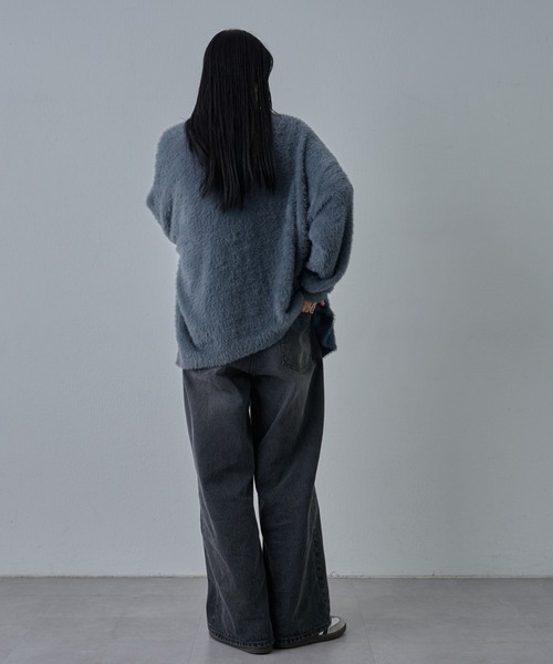 COLONY 2139（コロニートゥーワンスリーナイン）の「テックシャギーカーディガン（カーディガン/ボレロ・メンズ・グレー/ブラック/イエロー・MEDIUM/LARGE）」の22枚目の写真