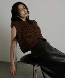 ハンドニットロービングベスト