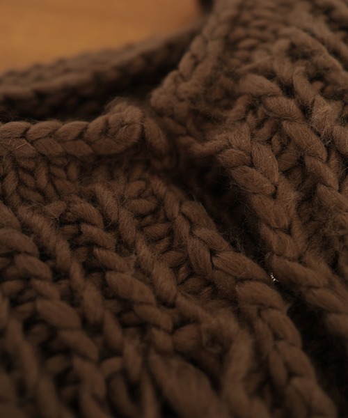 HERITANOVUM ハンドニット エミ emmi ウールミックスハンドニットベスト （IVR