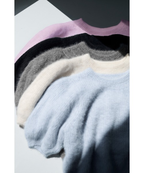 Her lip to（ハーリップトゥー）の「Fancy Cashmere Blend Pullover（その他トップス・レディース・ピンク/ホワイト系/ブルー系/ローズ系/グレー系/ブラック・FREE）」の18枚目の写真