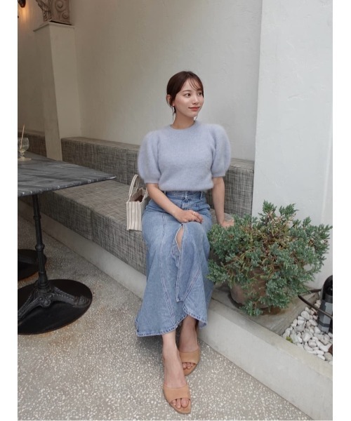Fancy Cashmere Blend Pullover（その他トップス）｜Her lip to