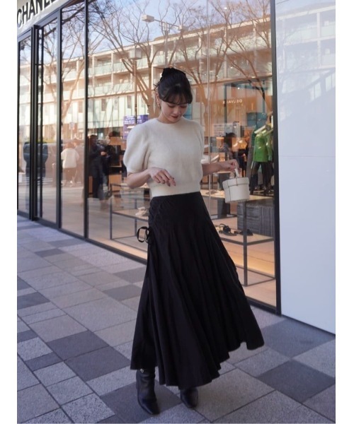 Fancy Cashmere Blend Pullover（その他トップス）｜Her lip to