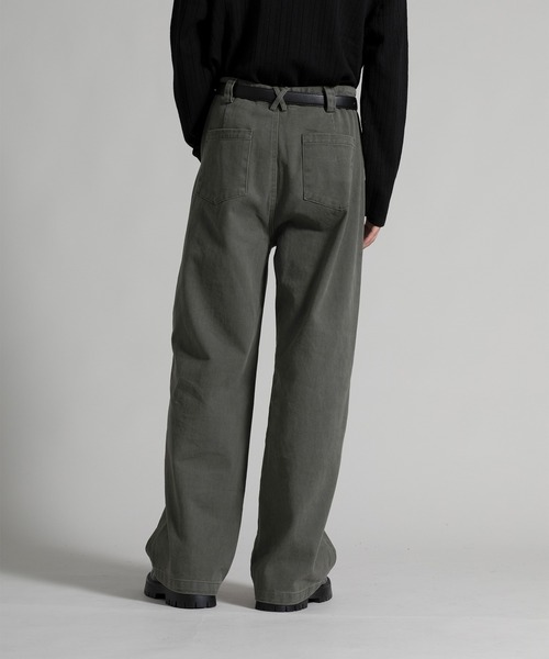 aimoha(アイモハ)の「【aimoha neo】 Vintage Relaxed Fit Chinos(チノパンツ・メンズ・ベージュ/グリーン・SMALL/MEDIUM/LARGE/X-LARGE)」の7枚目の写真