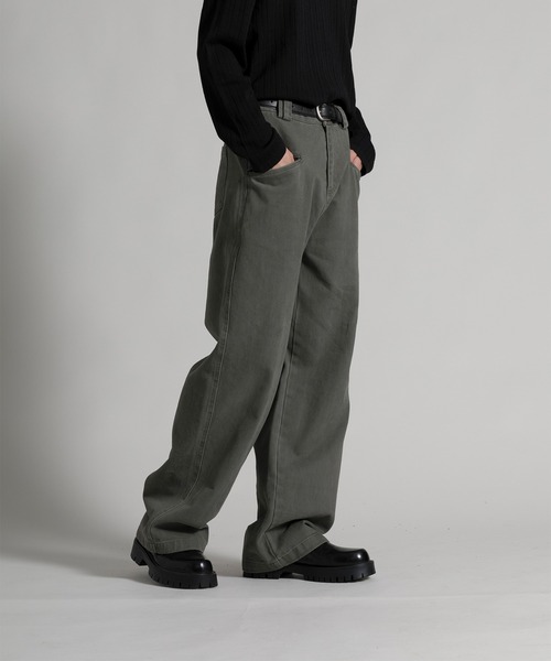 aimoha(アイモハ)の「【aimoha neo】 Vintage Relaxed Fit Chinos(チノパンツ・メンズ・ベージュ/グリーン・SMALL/MEDIUM/LARGE/X-LARGE)」の12枚目の写真