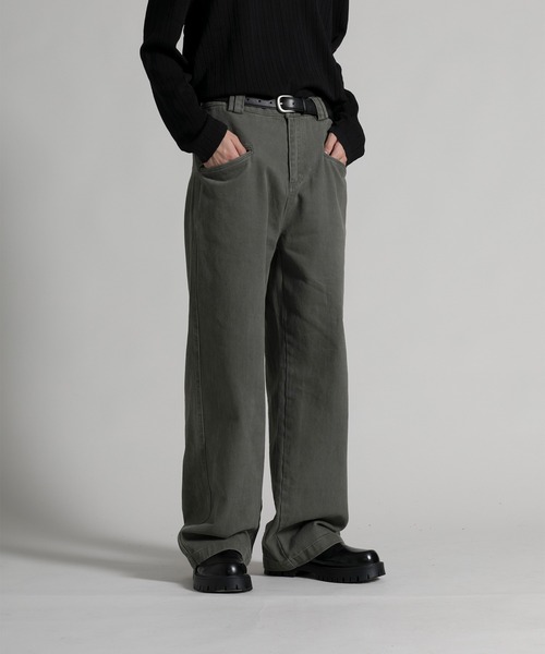 aimoha(アイモハ)の「【aimoha neo】 Vintage Relaxed Fit Chinos(チノパンツ・メンズ・ベージュ/グリーン・SMALL/MEDIUM/LARGE/X-LARGE)」の15枚目の写真