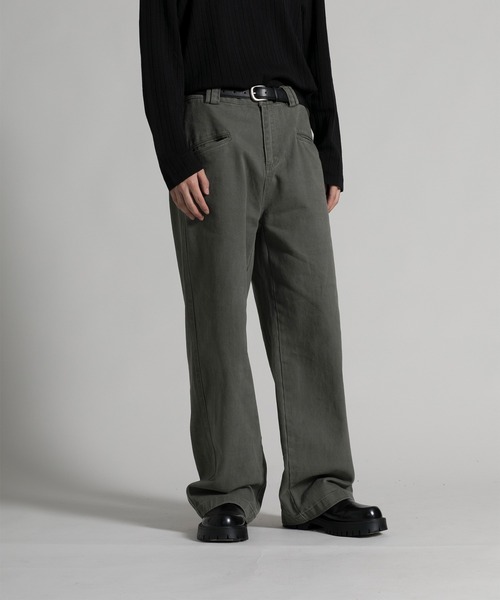 aimoha(アイモハ)の「【aimoha neo】 Vintage Relaxed Fit Chinos(チノパンツ・メンズ・ベージュ/グリーン・SMALL/MEDIUM/LARGE/X-LARGE)」の17枚目の写真