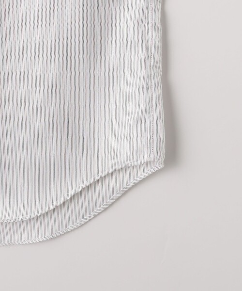 green label relaxing（グリーンレーベルリラクシング）の「オックスフォード バンドカラー シャツ -防シワ-（シャツ/ブラウス・メンズ・ワインレッド/ブラウン/ホワイト/コバルトブルー・M/XL/L/S）」の20枚目の写真