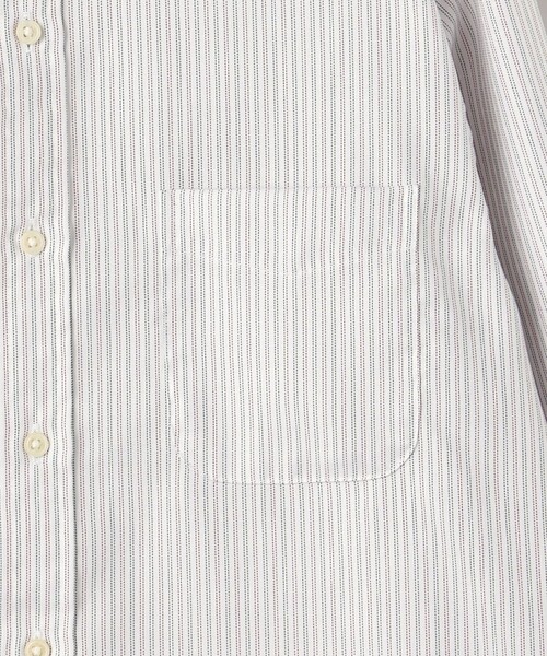 green label relaxing（グリーンレーベルリラクシング）の「オックスフォード バンドカラー シャツ -防シワ-（シャツ/ブラウス・メンズ・ワインレッド/ブラウン/ホワイト/コバルトブルー・M/XL/L/S）」の21枚目の写真
