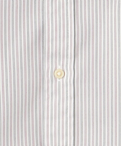 green label relaxing（グリーンレーベルリラクシング）の「オックスフォード バンドカラー シャツ -防シワ-（シャツ/ブラウス・メンズ・ワインレッド/ブラウン/ホワイト/コバルトブルー・M/XL/L/S）」の22枚目の写真
