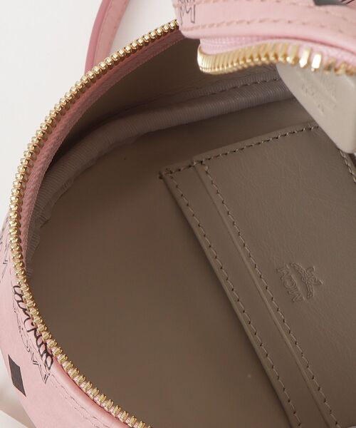 MCM（エムシーエム）の「Mini Stark バックパック - ヴィセトス（バックパック/リュック・メンズ・ホワイト/ピンク・ONE SIZE）」の10枚目の写真