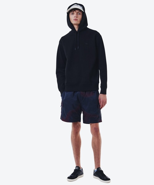 LACOSTE(ラコステ)の「鹿の子ニットワントーンフーディー / 鹿の子ニットプルオーバーパーカー(パーカー・メンズ・オフホワイト/ダークグリーン/ダークネイビー/ブラック/ライトブルー/ダークブラウン/グレー/ブラウン/ダークグレー・3/2/5/4/6)」の19枚目の写真