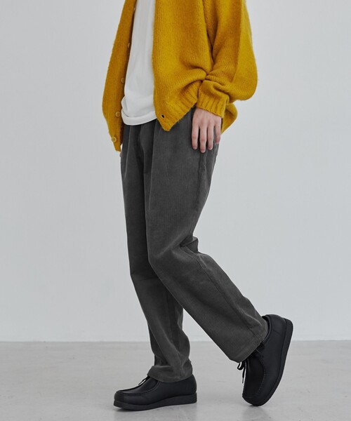 coen（コーエン）の「コーデュロイイージーパンツ（その他パンツ・メンズ・ダークブラウン/ブラック/グレー・XL/M/L）」の12枚目の写真