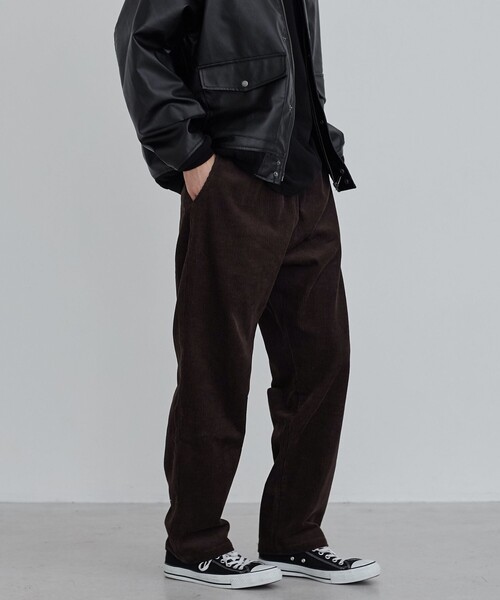 coen（コーエン）の「コーデュロイイージーパンツ（その他パンツ・メンズ・ダークブラウン/ブラック/グレー・XL/M/L）」の18枚目の写真