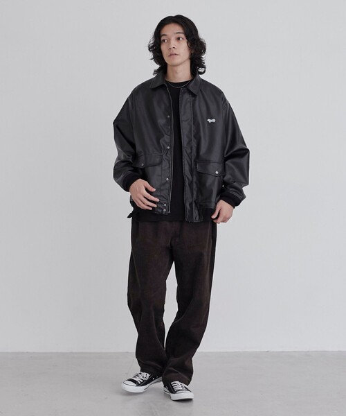 coen（コーエン）の「コーデュロイイージーパンツ（その他パンツ・メンズ・ダークブラウン/ブラック/グレー・XL/M/L）」の19枚目の写真