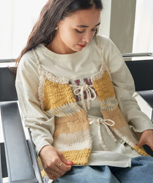 FREAK'S STORE（フリークスストア）の「ミックスボーダー ニット