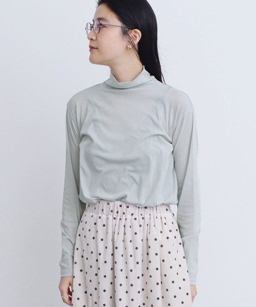 【セール】sorbet turtle inner（Tシャツ/カットソー）｜fig Ｌondon（フィグロンドン）