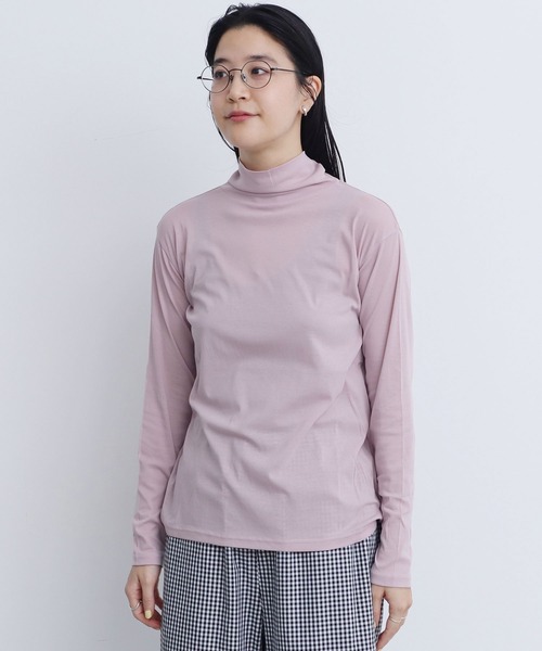 fig London(フィグロンドン)の「sorbet turtle inner(Tシャツ/カットソー・レディース・ホワイト/ピンク/サックスブルー/ブラック・FREE)」の22枚目の写真