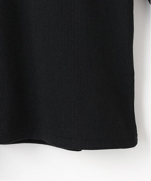 LOVETOXIC（ラブトキシック）の「【LTXC】ラインジャンスカインナーセット（シャツワンピース・キッズ・ブラック/カーキ・L/M/S/LL）」の11枚目の写真