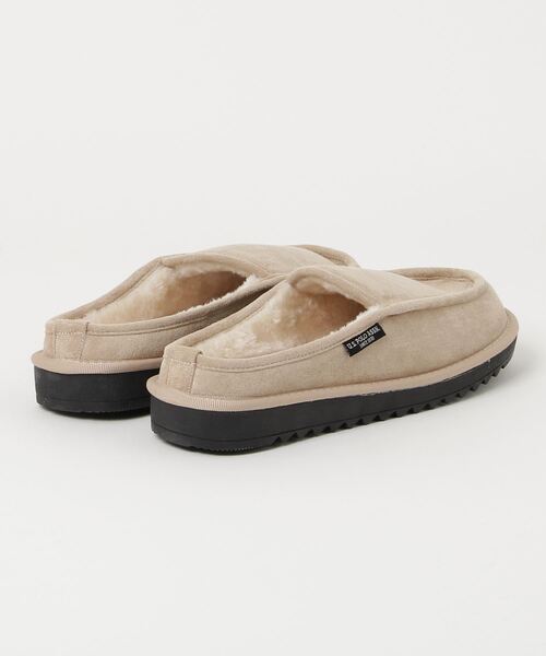 U.S. POLO ASSN.（ユーエスポロアッスン）の「【U.S. POLO ASSN./ユーエスポロアッスン】 ボアライニング スライド スリッポン  MEN（スリッポン・メンズ・ブラック/ベージュ・26.0cm/27.0cm/28.0cm）」の3枚目の写真