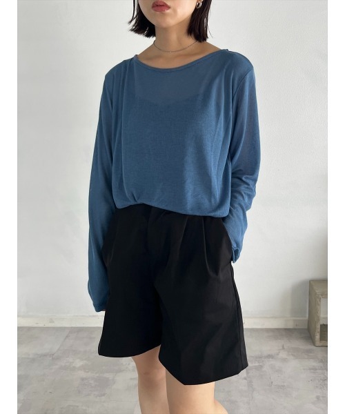 【セール】シアークルーネックロンT（Tシャツ/カットソー）｜Day and Grade（デイアンドグレイド） pattayablatt.com