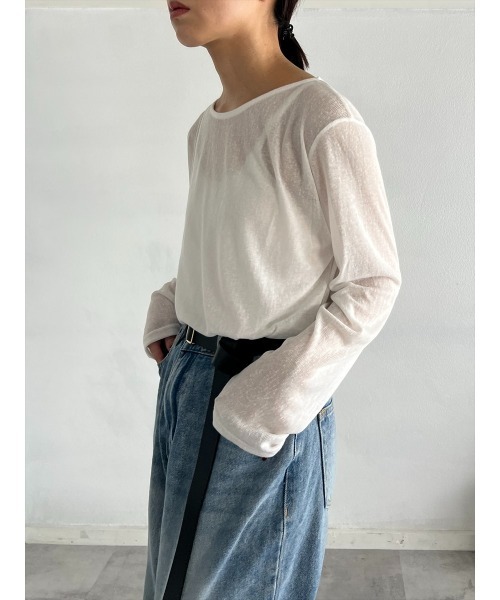 【セール】シアークルーネックロンT（Tシャツ/カットソー）｜Day and Grade（デイアンドグレイド） pattayablatt.com