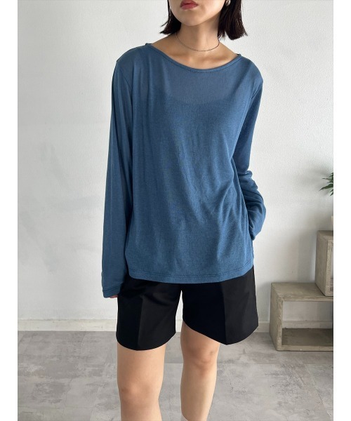 【セール】シアークルーネックロンT（Tシャツ/カットソー）｜Day and Grade（デイアンドグレイド） pattayablatt.com