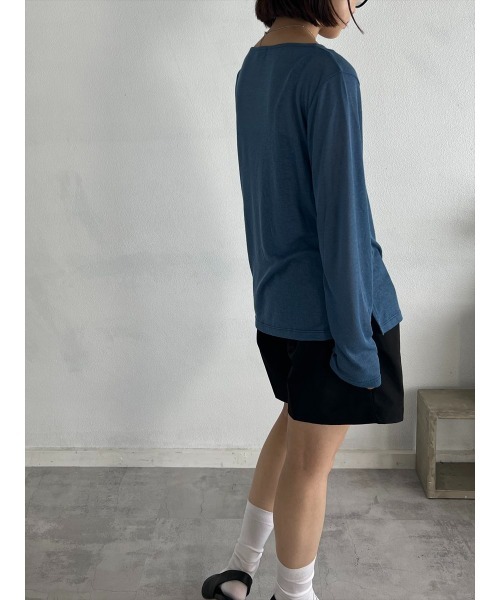 【セール】シアークルーネックロンT（Tシャツ/カットソー）｜Day and Grade（デイアンドグレイド） pattayablatt.com