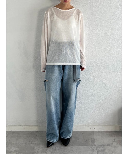 【セール】シアークルーネックロンT（Tシャツ/カットソー）｜Day and Grade（デイアンドグレイド） pattayablatt.com