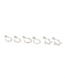 LAKOLE | フープスターピアス3セット / 149859(ピアス(両耳用))