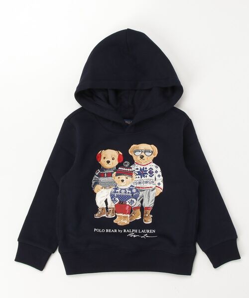 Polo ベア ファミリー フリース フーディ（パーカー）｜POLO RALPH